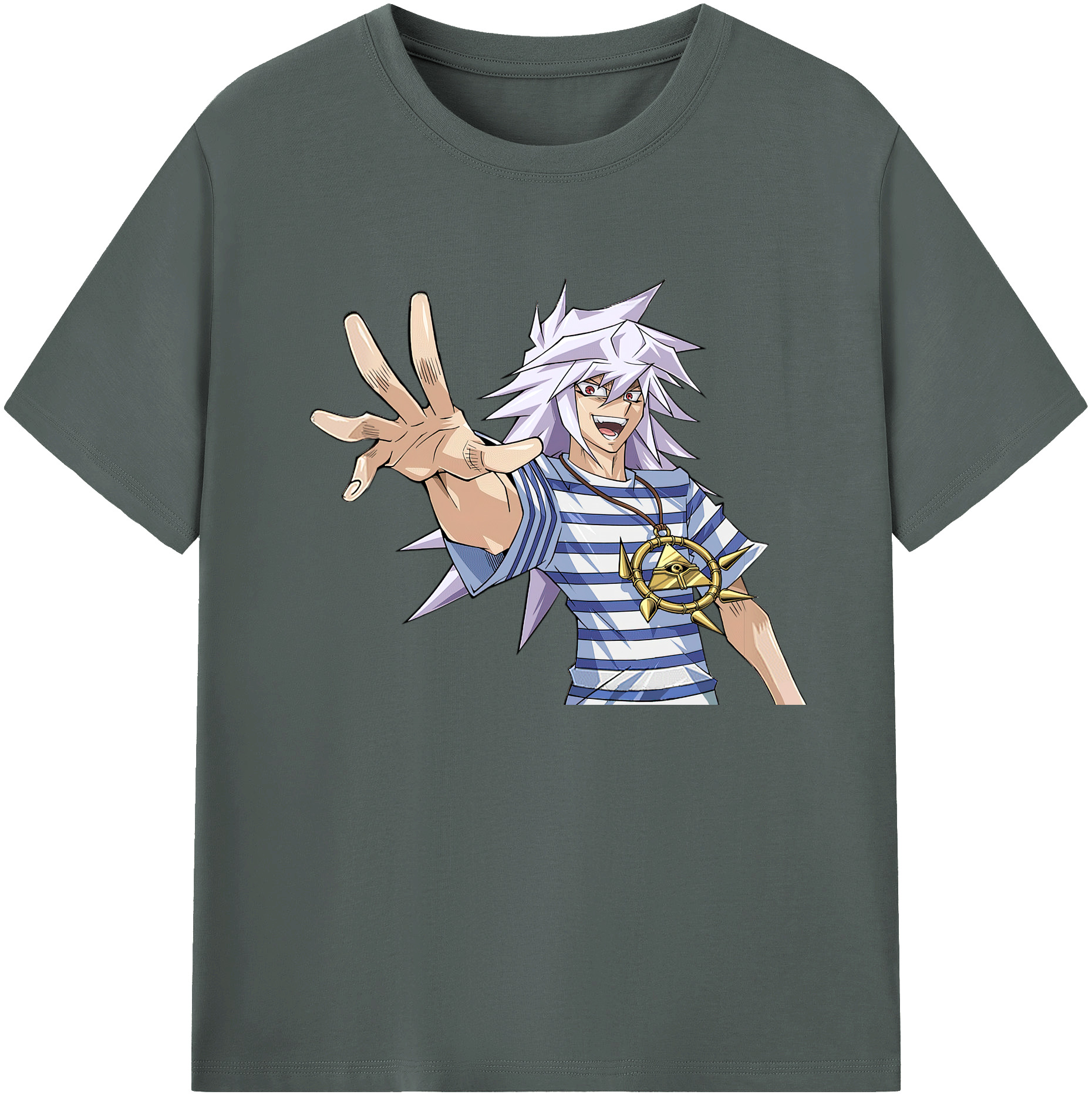 （画像用） 遊☆戯☆王 Yu-Gi-Oh! 綿100％ メンズ半袖Tシャツ｜肌触りやわらか＆通気性